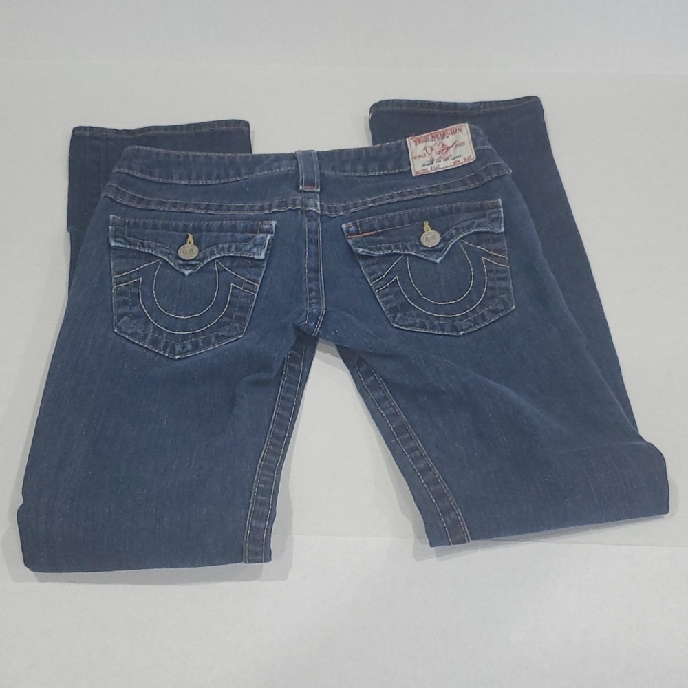 TRUE RELIGION "BILLY" STRAIGHT JEANS SIZE 28